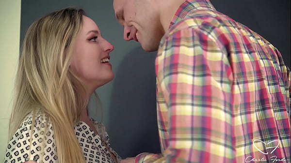 Charlie sucks Finley Kay’s balls and spits on his cock before deep throating him